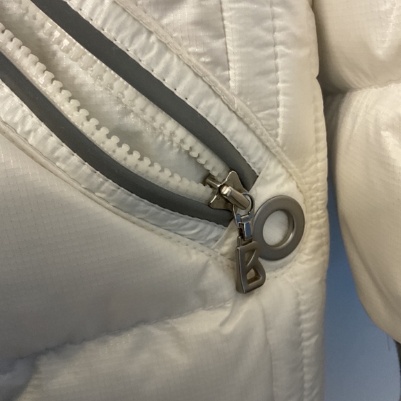 Bogner white puffer gooze down coat/jacket with the hood size 6 - Picture 3 of 10
